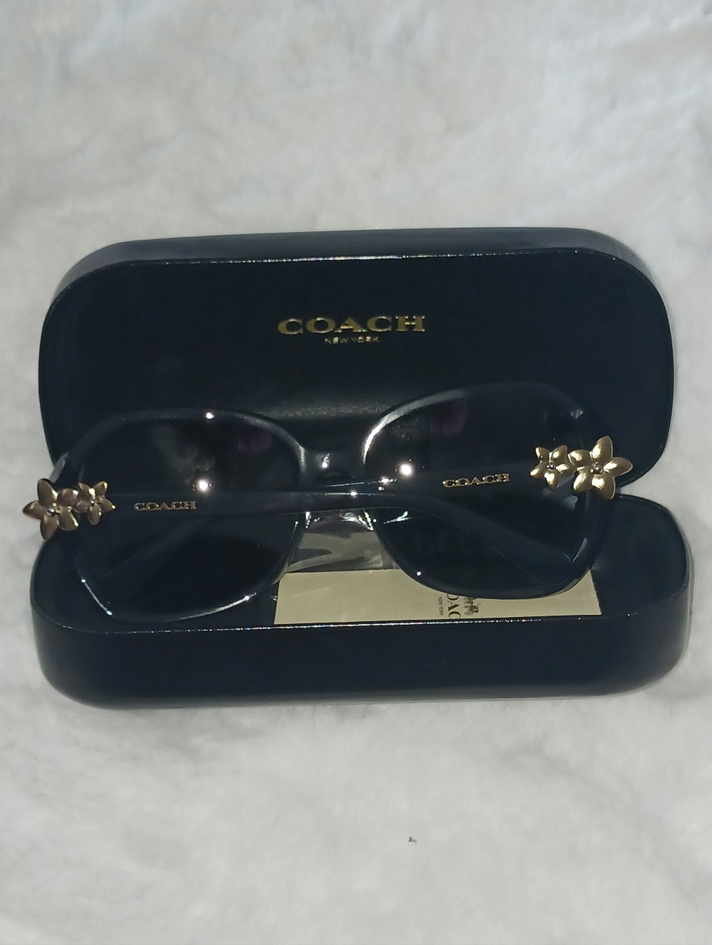 Coach Women Integration Flower  Sunglasses - Picture 2 of 5